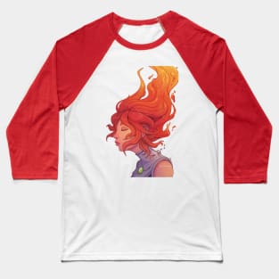 Starfire fan art Baseball T-Shirt